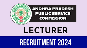 APPSC Lecturer Recruitment 2024