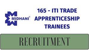 MIDHANI ITI Trade Apprentice Trainee Recruitment 2024