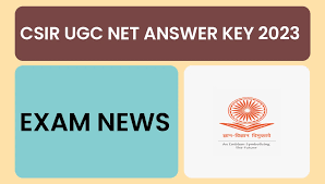 CSIR UGC NET December Answer Key 2023