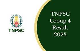 TNPSC CCSE (Group IV) Result 2023