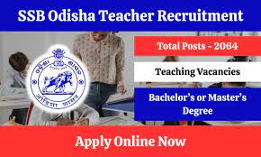 SSB Odisha Teacher Recruitment 2024