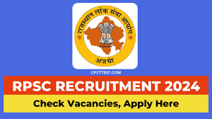 RPSC Assistant Professor Recruitment 2024