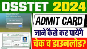 OSSTET Admit Card 2024