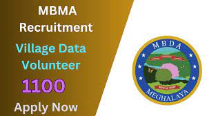 MBMA Village Data Volunteer Recruitment 2024