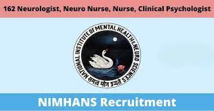 NIMHANS Neurologist, Nurse & Other Recruitment 2024