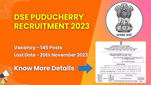 DSE, Puducherry TGT Recruitment 2024