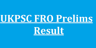 UKPSC Forest Range Officer Result & Marks 2023