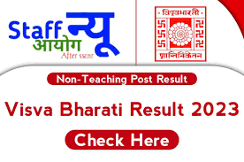 Visva Bharati University Non Teaching 2023