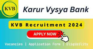 KVB Bank Recruitment 2024