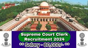 Supreme Court of India Law Clerk Cum Research Associate Recruitment 2024