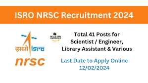 NRSC Recruitment 2024