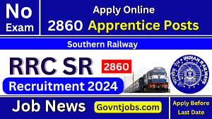 RRC, Southern Railway Act Apprentice Recruitment 2024