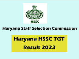 HSSC TGT Result 2023