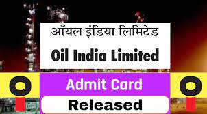 Oil India Ltd Sr Officer, Superintending Engineer & Other Admit Card 2024