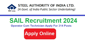 SAIL Operator Cum Technician Recruitment 2024