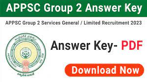 APPSC Group II Services Answer Key 2024