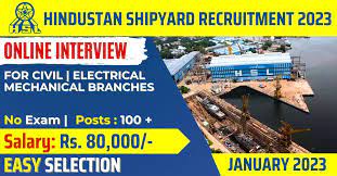 Hindustan Shipyard Ltd FTC Interview Schedule 2023