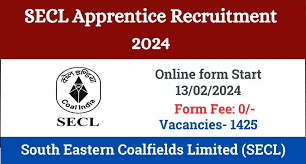 SECL Graduate & Technician Apprentice Recruitment 2024