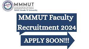 MMMUT Professor, Asst Professor & Other Recruitment 2024