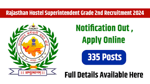 RSMSSB Hostel Superintendent Grade II Recruitment 2024