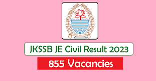 JKSSB Junior Engineer (Civil) Result 2023