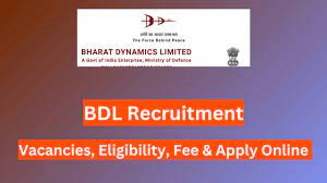 BDL Recruitment 2024