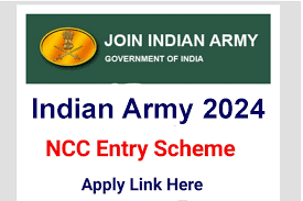 Indian Army NCC Special Entry 2024