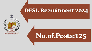 DFSL Maharashtra Scientific Asst, Sr Laboratory Asst & Other Recruitment 2024