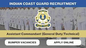 Indian Coast Guard Asst Commandant Recruitment 2024