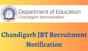 Chandigarh JBT Recruitment 2023