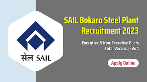 SAIL, Bokaro Steel Plant Various Vacancy (Advt No. BSL/R/2023-01) 2024