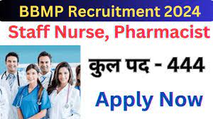 BBMP Medical Officer, Staff Nurse & Other Recruitment 2024