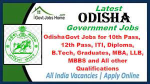 Odisha Govt Jobs 2024