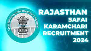 Dept of Local Self Govt Rajasthan Safai Karamchari Recruitment 2024
