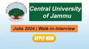 Central University of Jammu Recruitment 2024