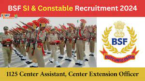 BSF SI, Constable & Other Recruitment 2024