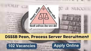 DSSSB Peon Vacancy 2024