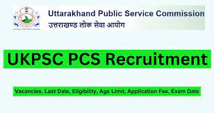 UKPSC Combined State Civil/ Upper Subordinate Services Exam 2024