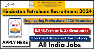 HPCL Engineering Professional Recruitment 2024