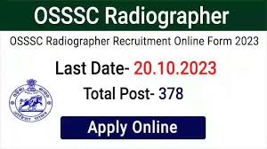 OSSSC Radiographer Exam Date 2024