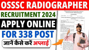 OSSSC Radiographer Recruitment 2024