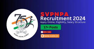 SVPNPA Recruitment 2024