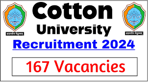 Cotton University Recruitment 2024