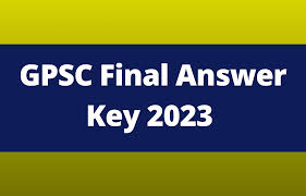 GPSC Assistant Professor Answer Key 2023