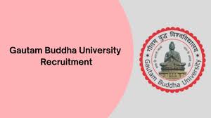 Gautam Buddha University Recruitment 2024