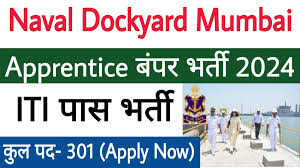 Naval Dockyard Mumbai ITI Apprentice Recruitment 2024