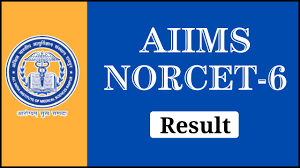 AIIMS Nursing Officer (NORCET-6) Result 2024