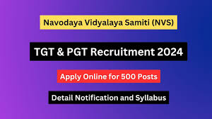 NVS TGT & PGT Recruitment 2024