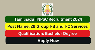 TNPSC CCSE (Group B & C Services) Recruitment 2024
