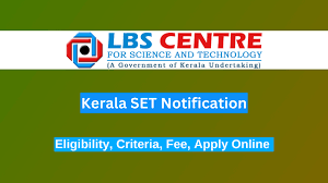 Kerala SET July Exam Date 2024